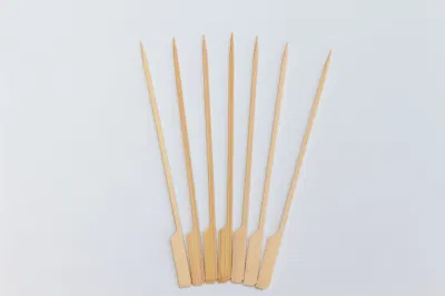 バーベキュースティック パドル形竹串/竹てっぽう 竹てっぽう串